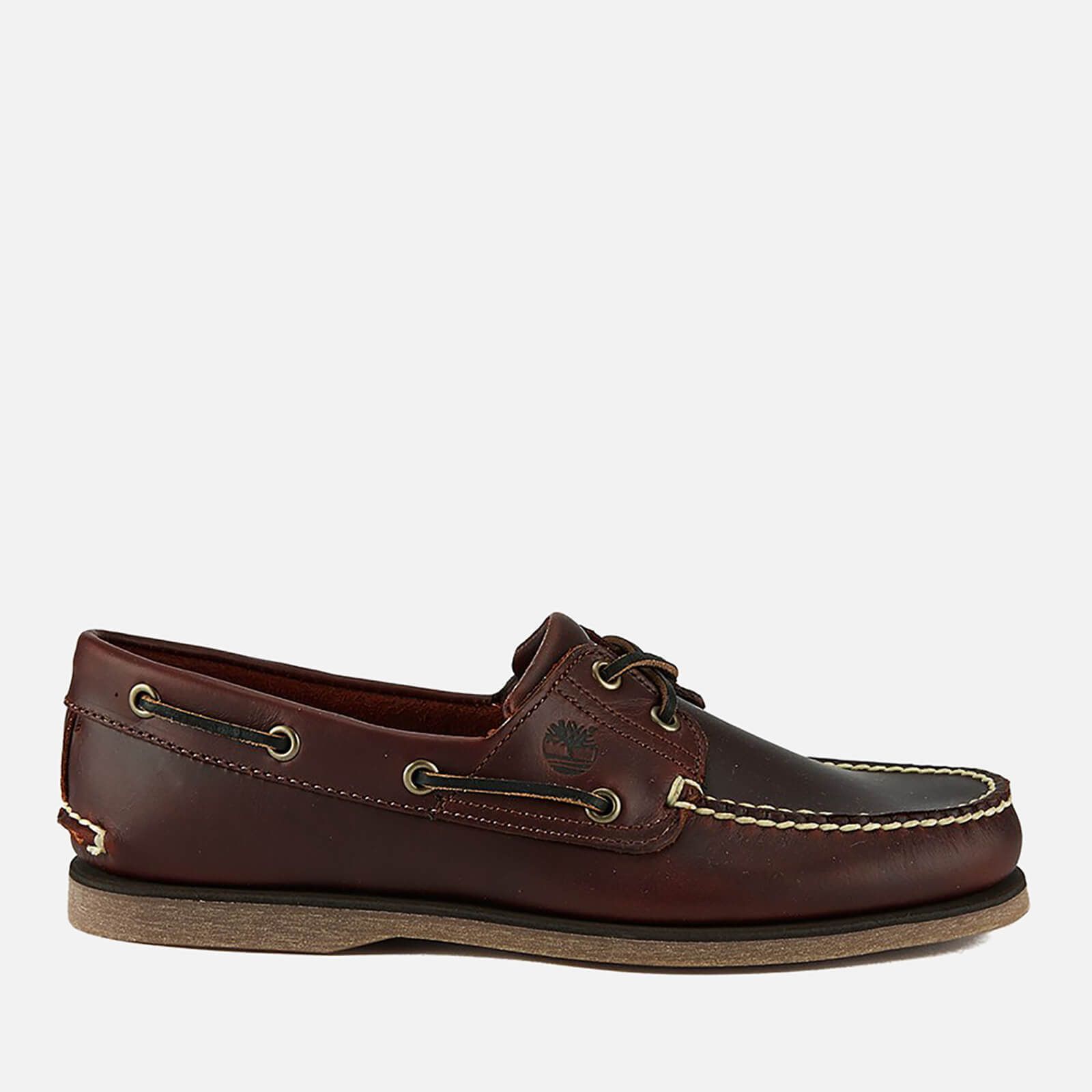 남성 클래식 가죽 보트 신발 Timberland Men's Classic Leather 2-Eye Boat Shoes 10709100
