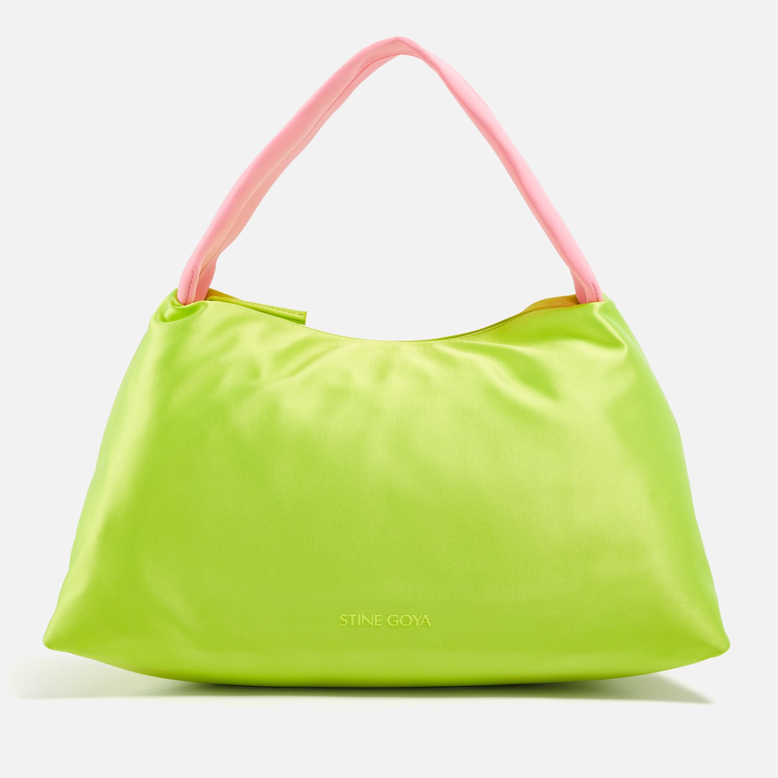 고야 새틴 호보백 가방 Stine Goya Trapeze Satin Hobo Bag 14607456