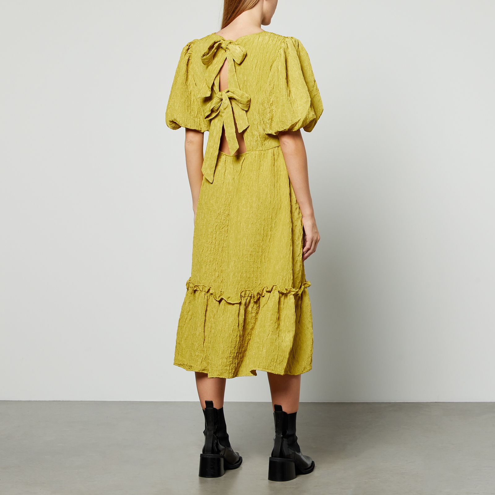드레스 Resume Ozzia Open-Back Cloque Dress 13911667