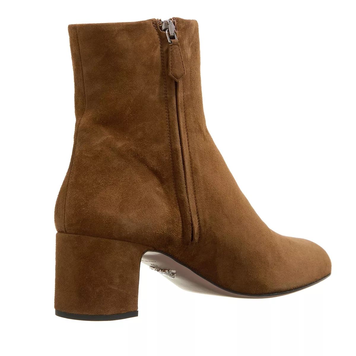 프라다 트라이앵글 앵클 부츠 브라운 Prada Triangle Ankle Boot Brown                        Stiefelette A0333717