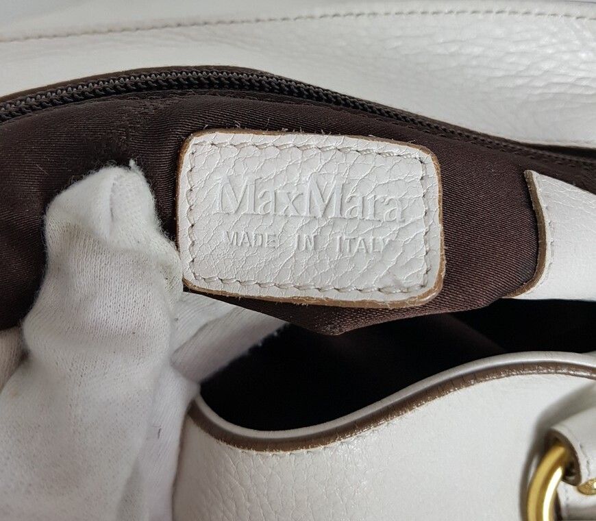 MaxMara White 2WAY Bag 27063956 | eBay