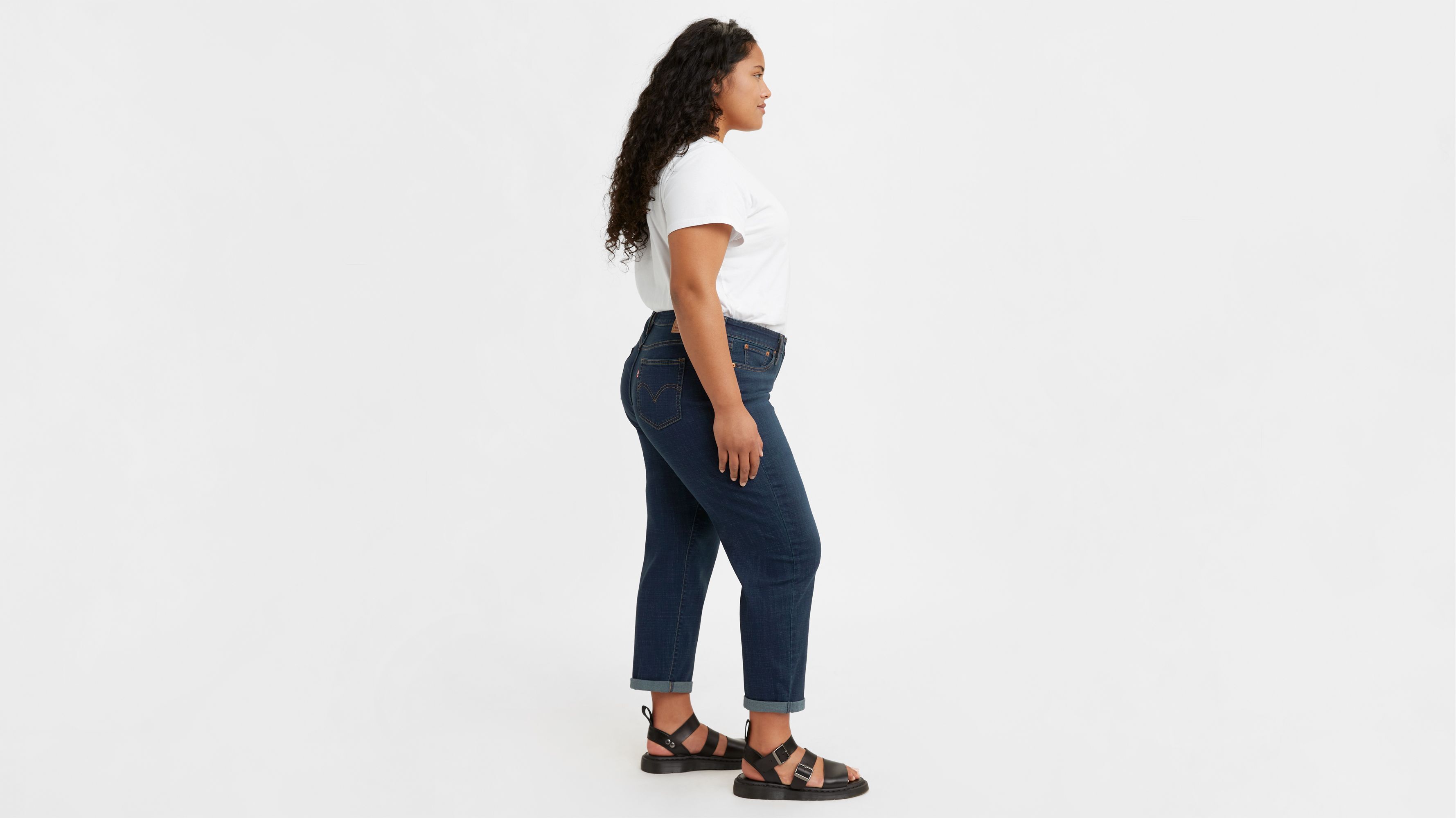 보이프랜드 여성 데님 Boyfriend Women's Jeans (plus Size) 289440020