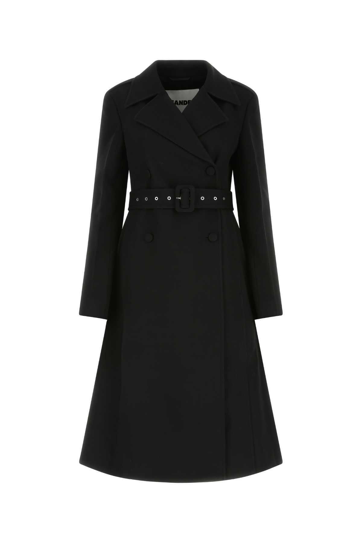 질샌더 코트 J02AA0001J70024 001 Black