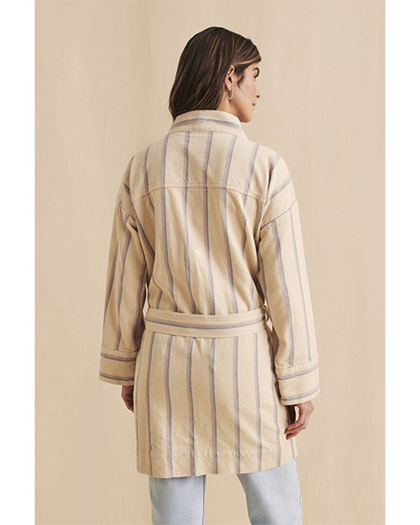 Faherty Palm Springs Linen-Blend Robe 1411228372