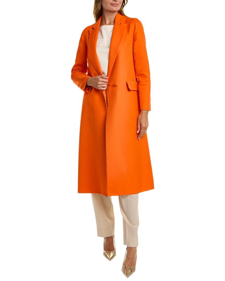 오스카 드 트윌 코트 Oscar de la Renta Twill Coat 1411613981