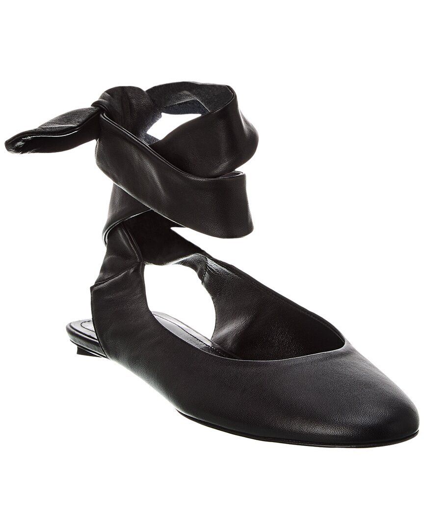 더 가죽 발레 플랫 The Attico Cloe Leather Ballet Flat 1313878173