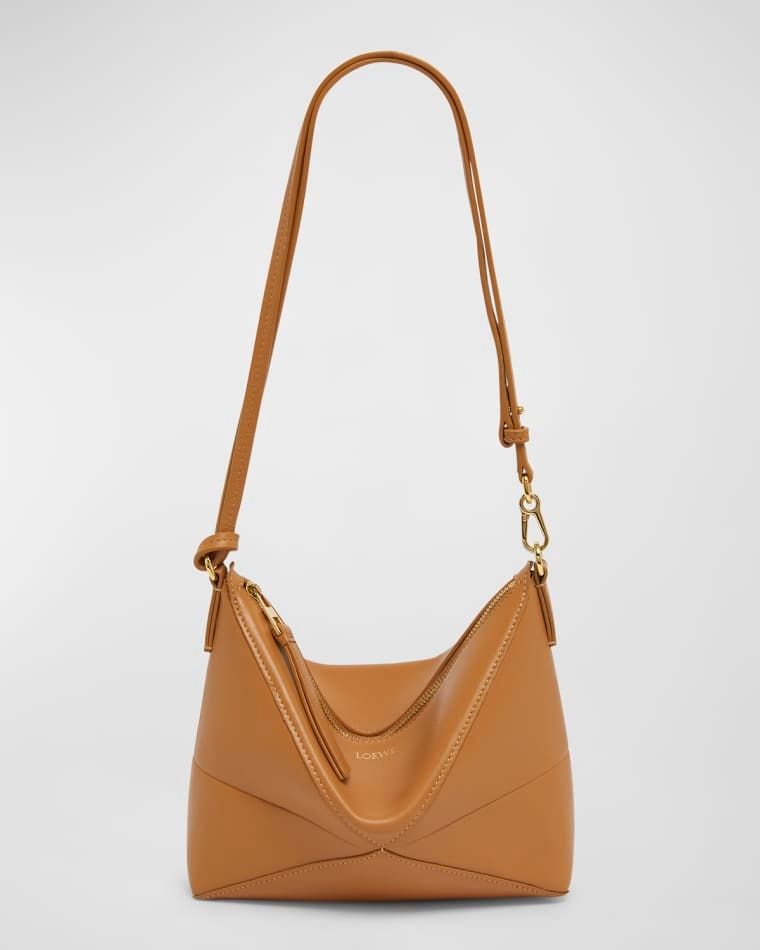 퍼즐 폴드 가죽 파우치 숄더 가방 Puzzle Fold Leather Pouch Shoulder Bag prod273260302WARM DESERT