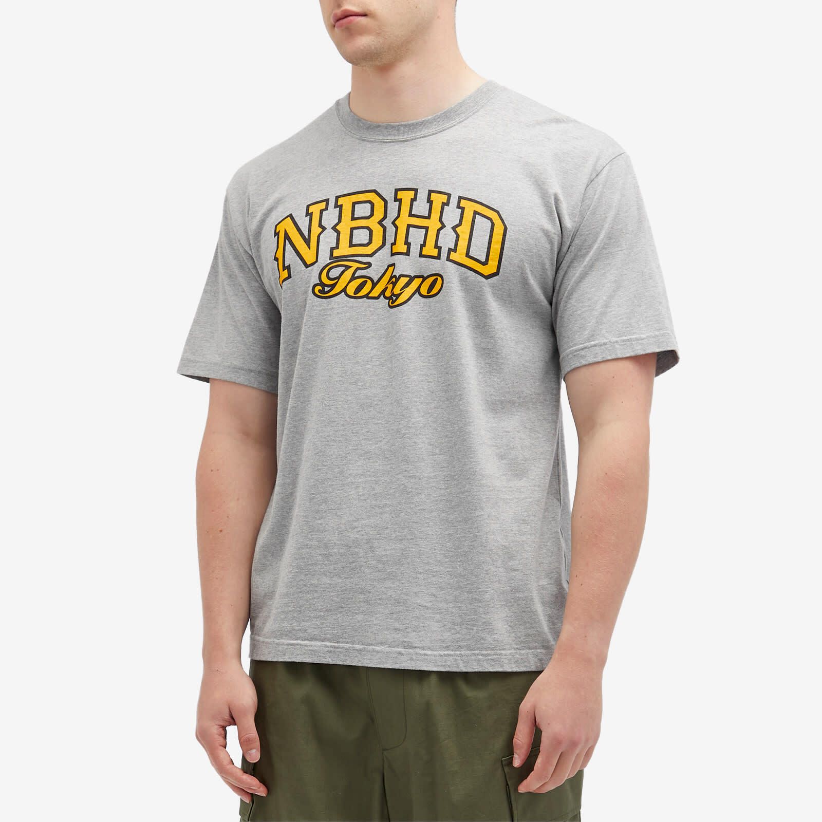 프린팅 티셔츠 11 Printed T-Shirt 241PCNH-ST11-GY Grey