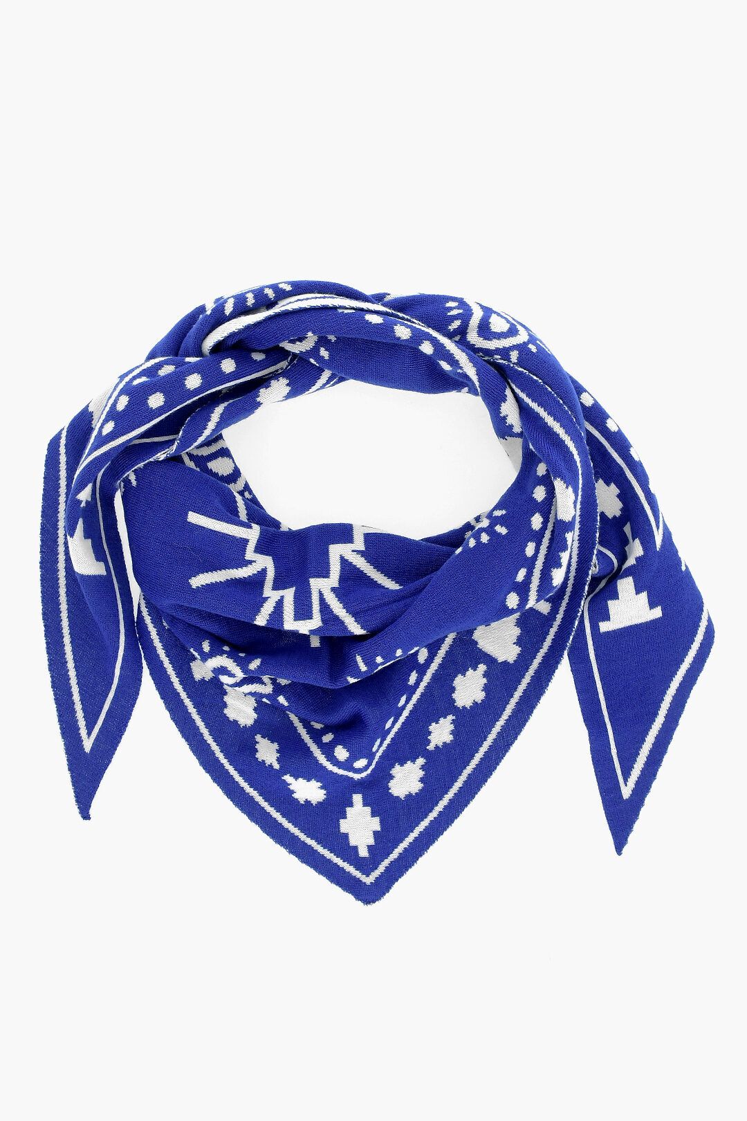 패턴 트라이앵글 스카프 Paisley Patterned Triangle Scarf 597631