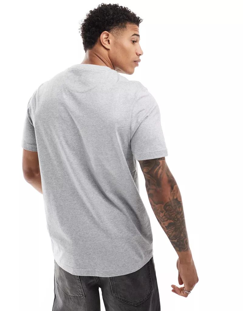 Danny   Baumwoll-T-Shirt in Kalkgrau 206306288Grau