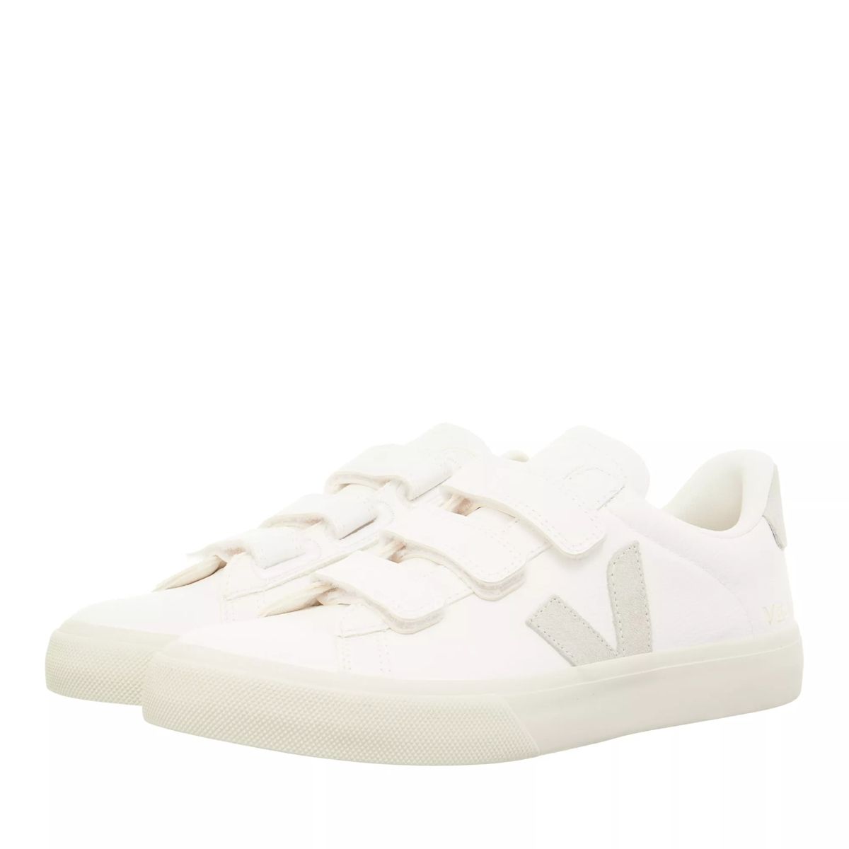 로고 엑스트라 화이트 네츄럴 로우 스니커즈 Veja Recife Logo Extra White Natural                        Low-Top Sneaker A0251006