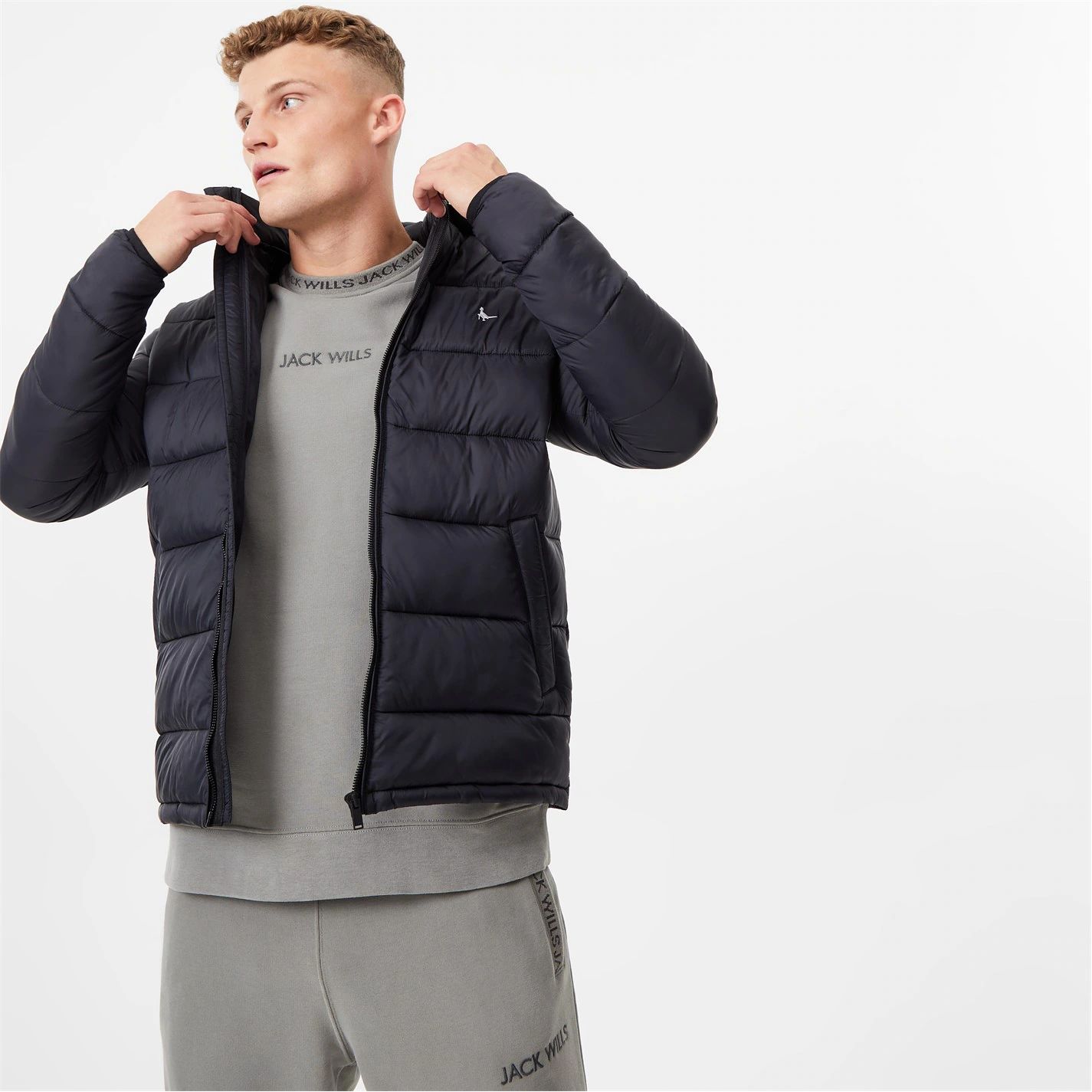 Jack wills keswick down jacket ecru best sale