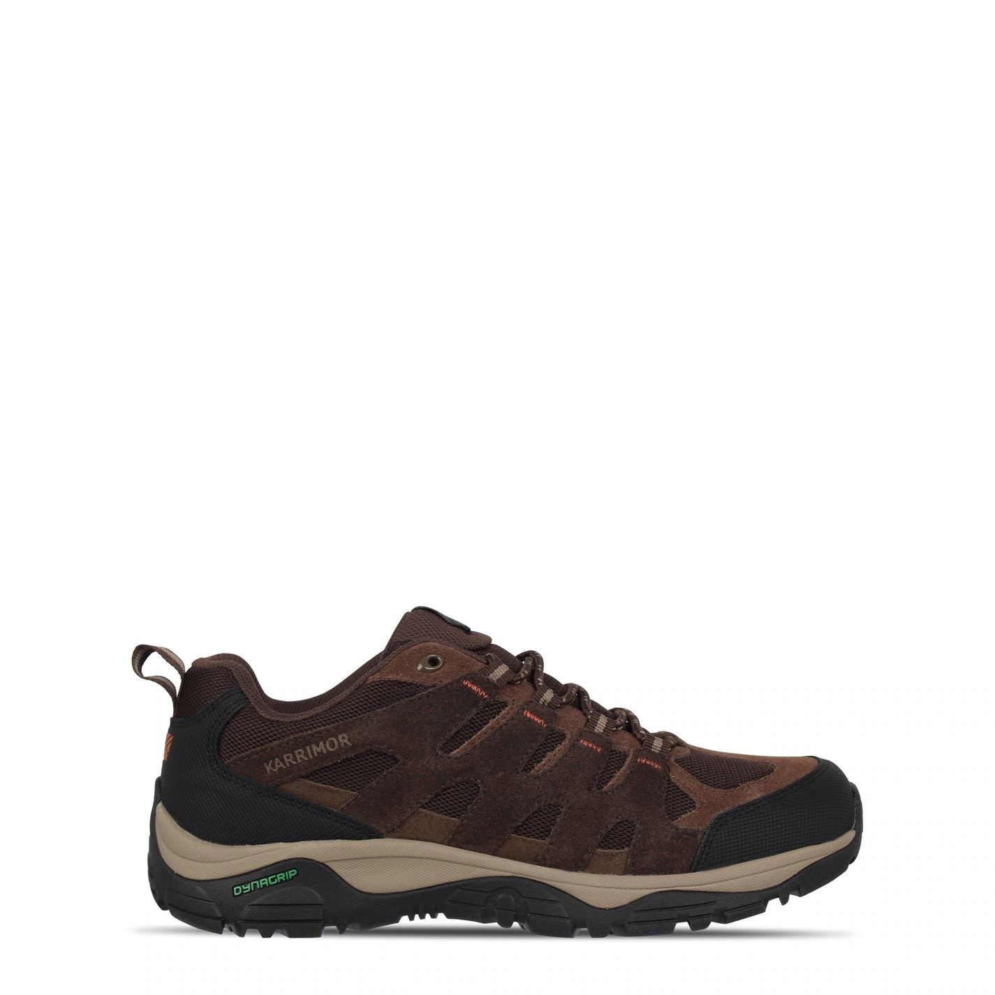 Karrimor Summit Mens Leather Walking Shoes Brown 18301869