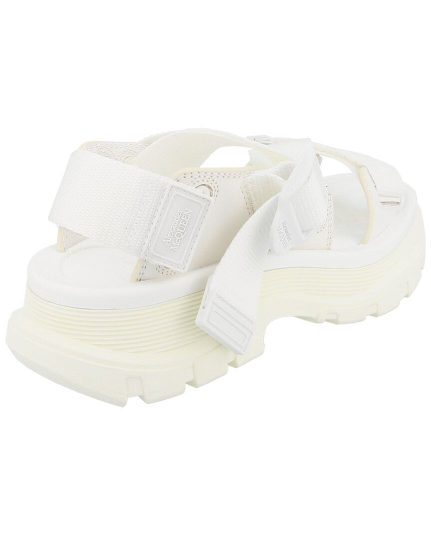 트레드 가죽 샌들 Alexander McQueen Tread Leather Sandal 1313011258