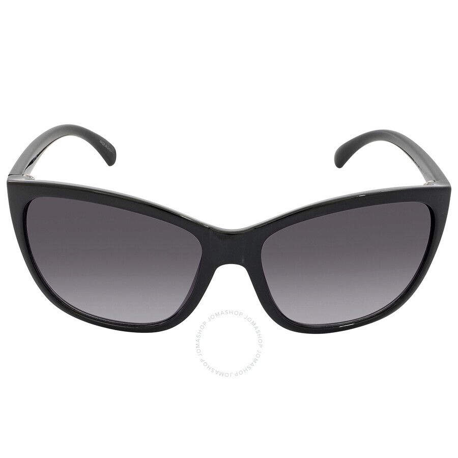 그레이 그라디언트 오버사이즈 여성 선글라스 Grey Gradient Oversized Ladies Sunglasses CK19565S 001 60 CK-19565S-BLK