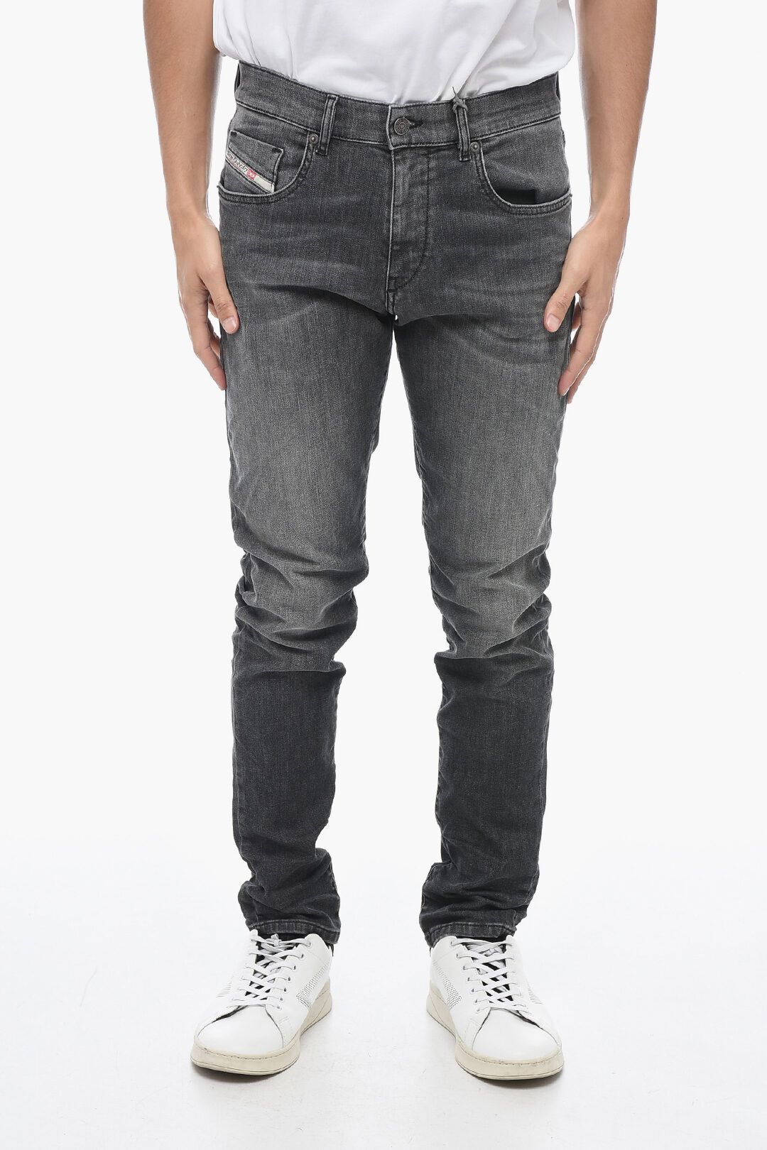 트랙 데님 데님 청바지 TRACK DENIM Skinny-fit D-STRUCKT Denims 600821