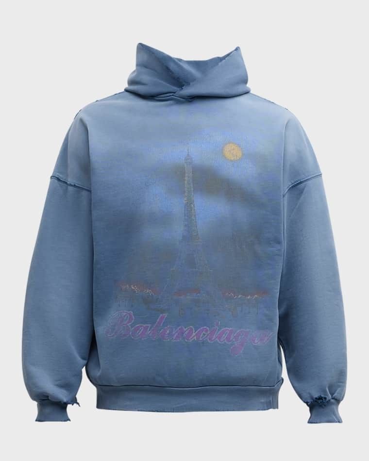 남성 파리 문 후디 Men's Paris Moon Faded Hoodie prod2706800694530 FADED BLUE