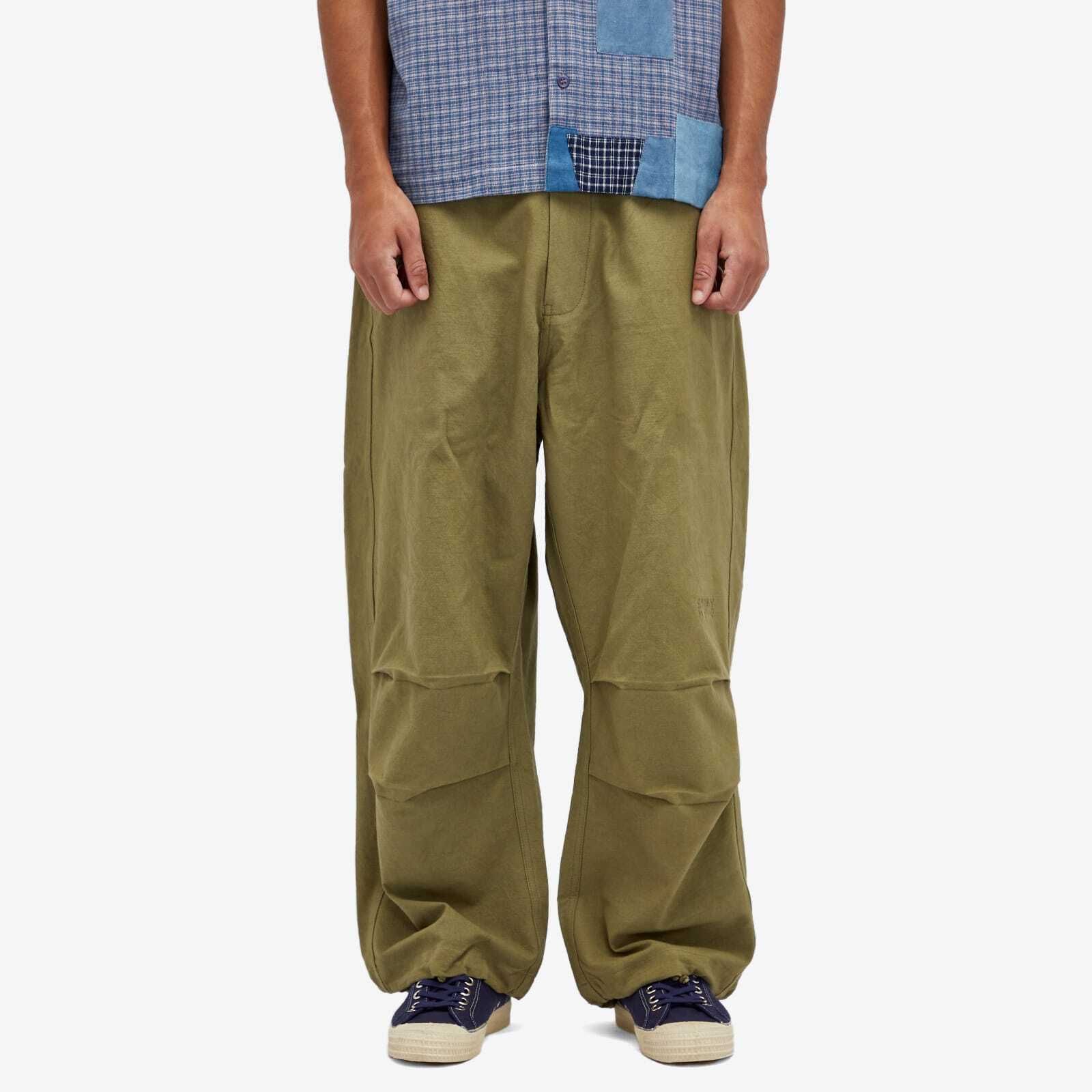 팬츠 Paco Pants SPF24TRPAPCOTOLI Olive Slub