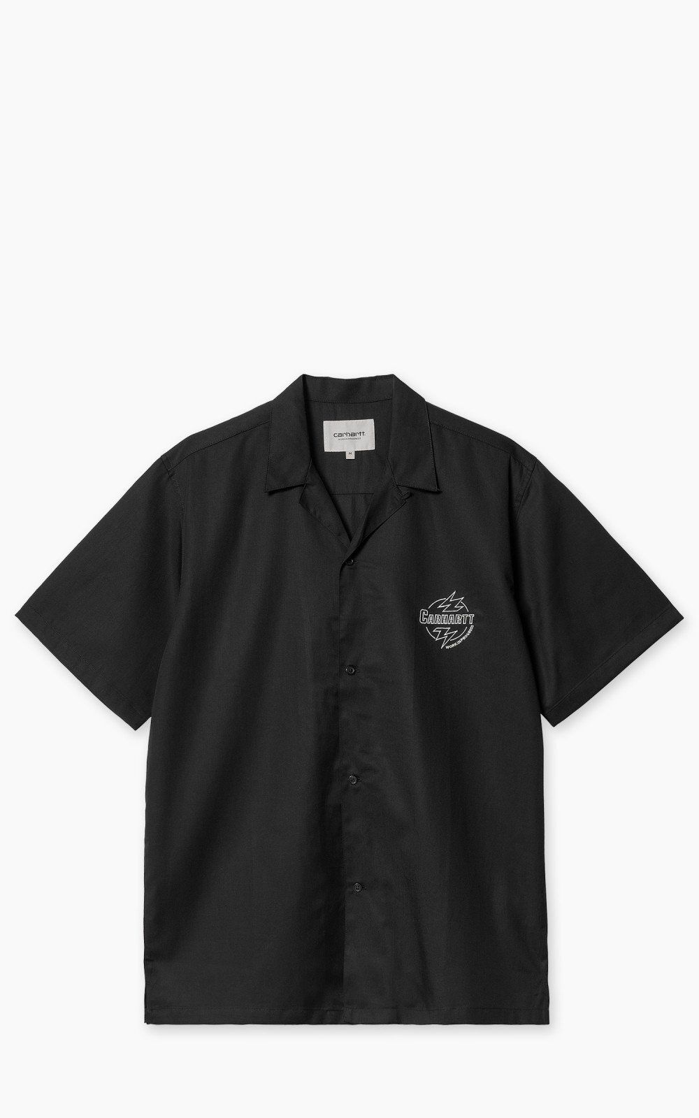 셔츠 S/S Ablaze Shirt Black/Wax 191576