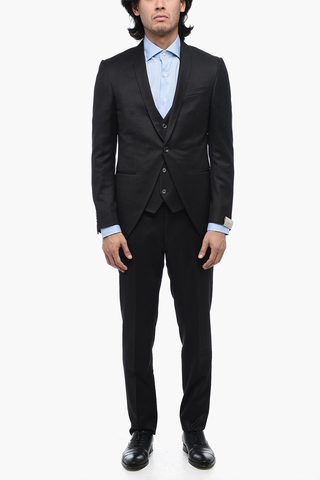 피스 아카데미 수트 3 Piece CERIMONIA ACADEMY Suit with Shawl Lapel 565719