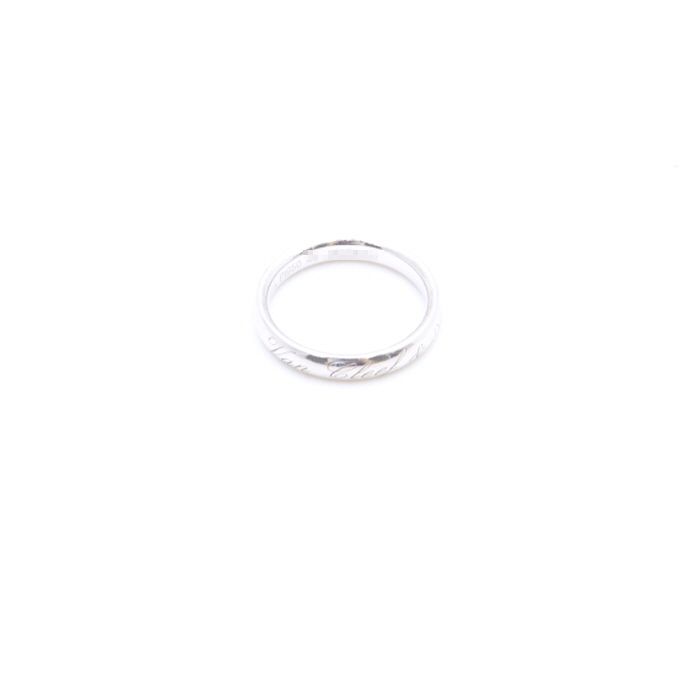 중고 ARO9Y500 플래티넘 땅드레망 시그니처 웨딩밴드 반지8호 aa32236