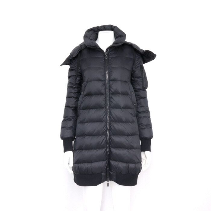 중고 CORBIERE GIBBOTTO 벨트 후드 여성 패딩자켓 aa26406