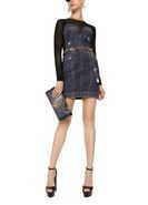 패치워크 데님 바게트 가방 Patchwork denim Devotion baguette bag DXGQ68E9BLULLLLL00