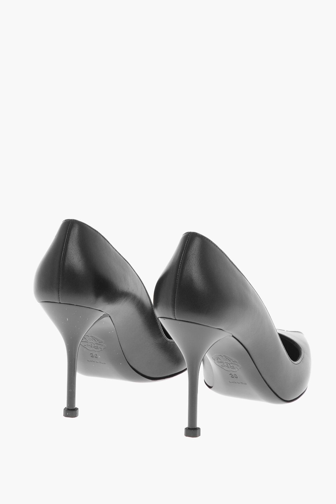 가죽 펌프스 메탈 Leather HARDWARE Pumps with Metal Toe 10cm 604824