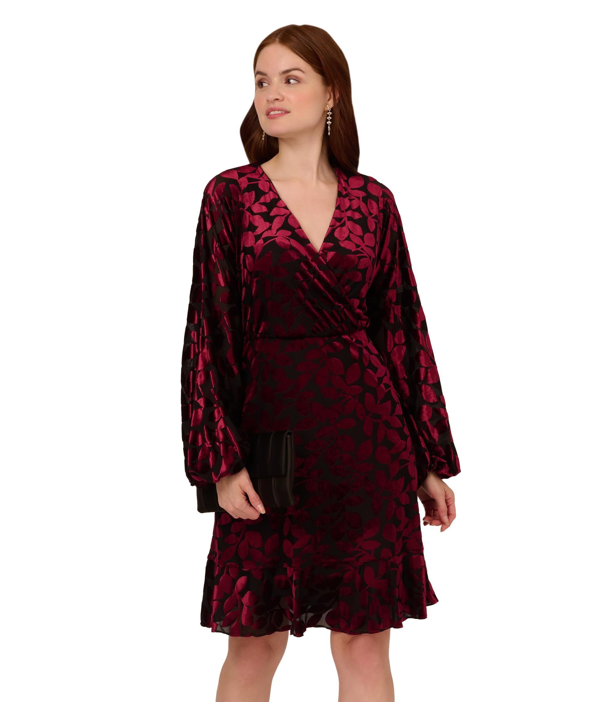 벨벳 숏 드레스 Velvet Burnout Short Dress 9991191 814
