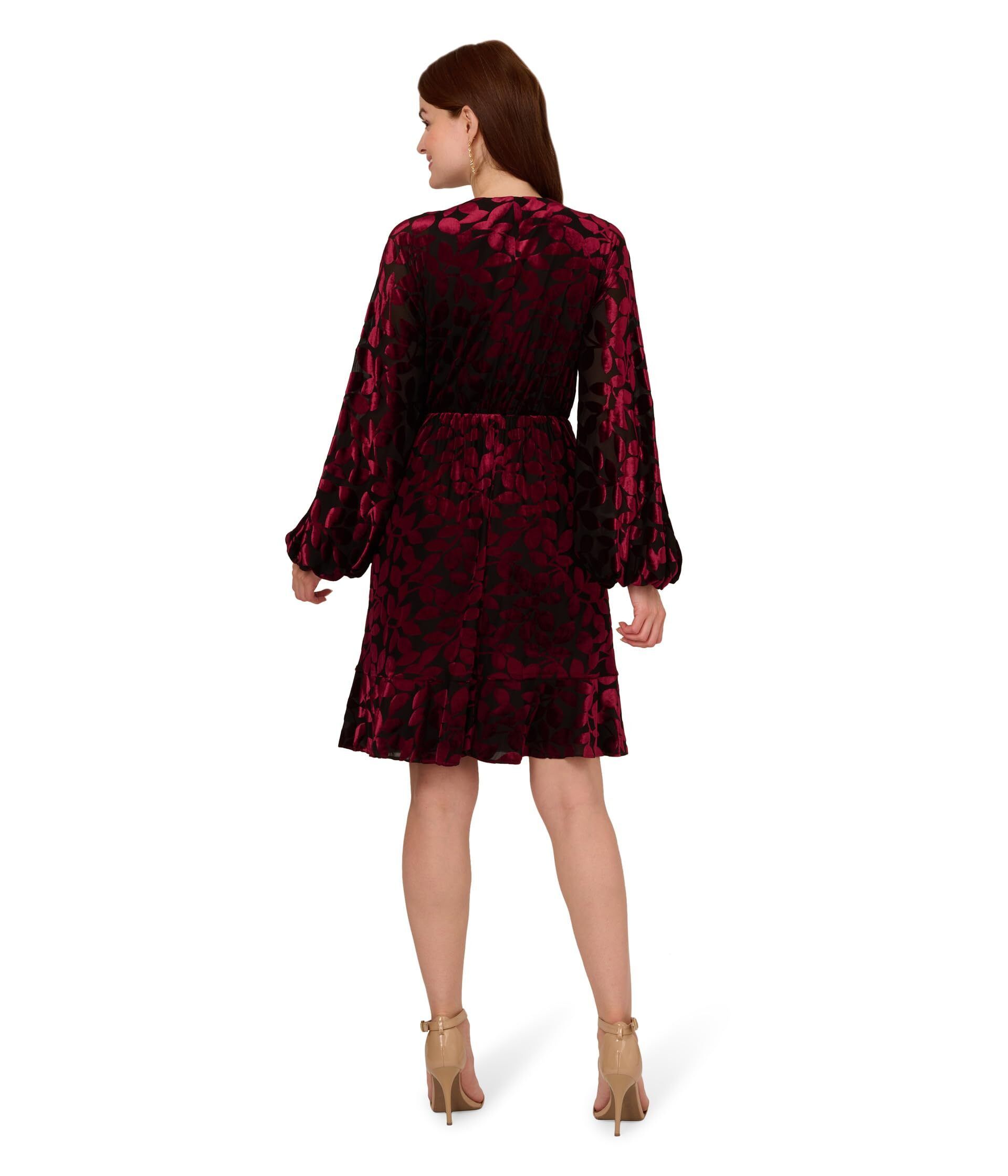 벨벳 숏 드레스 Velvet Burnout Short Dress 9991191 814