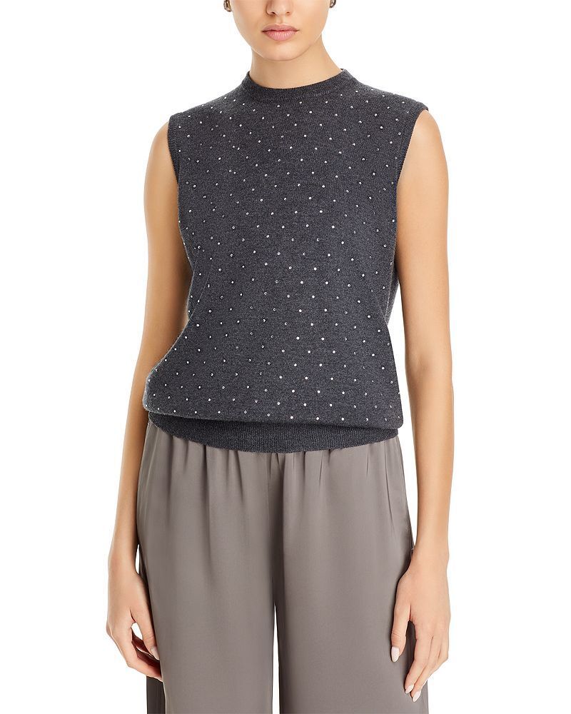 엠보 민소매 스웨터 Embellished Sleeveless Sweater 5111129