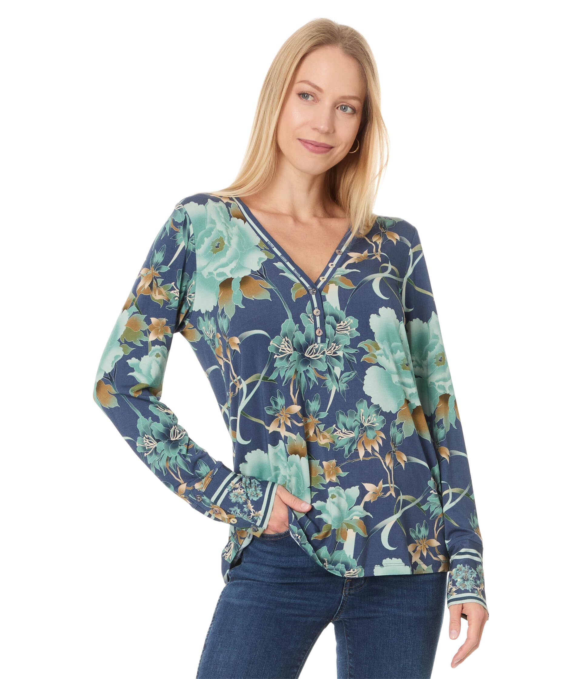 더 헨리 탑 The Janie Favorite Henley Top 9983103 1095484