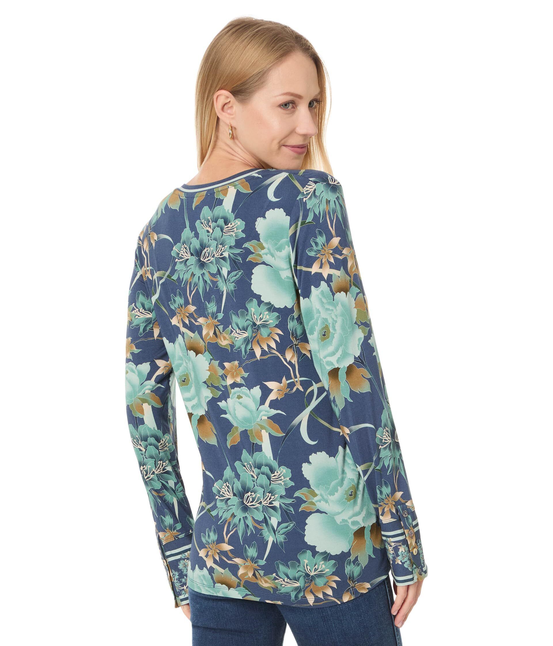 더 헨리 탑 The Janie Favorite Henley Top 9983103 1095484