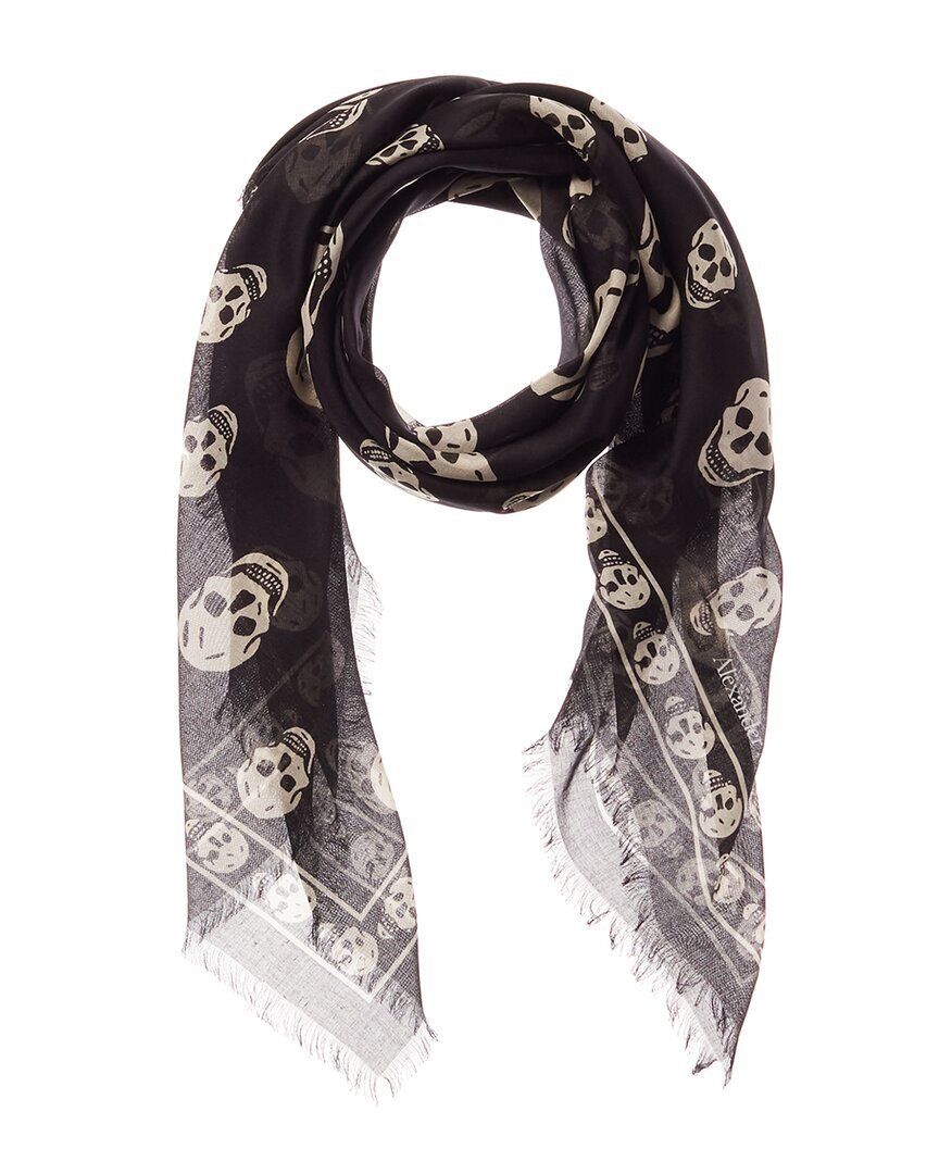 실크 스카프 Alexander McQueen Silk Scarf 1111064428