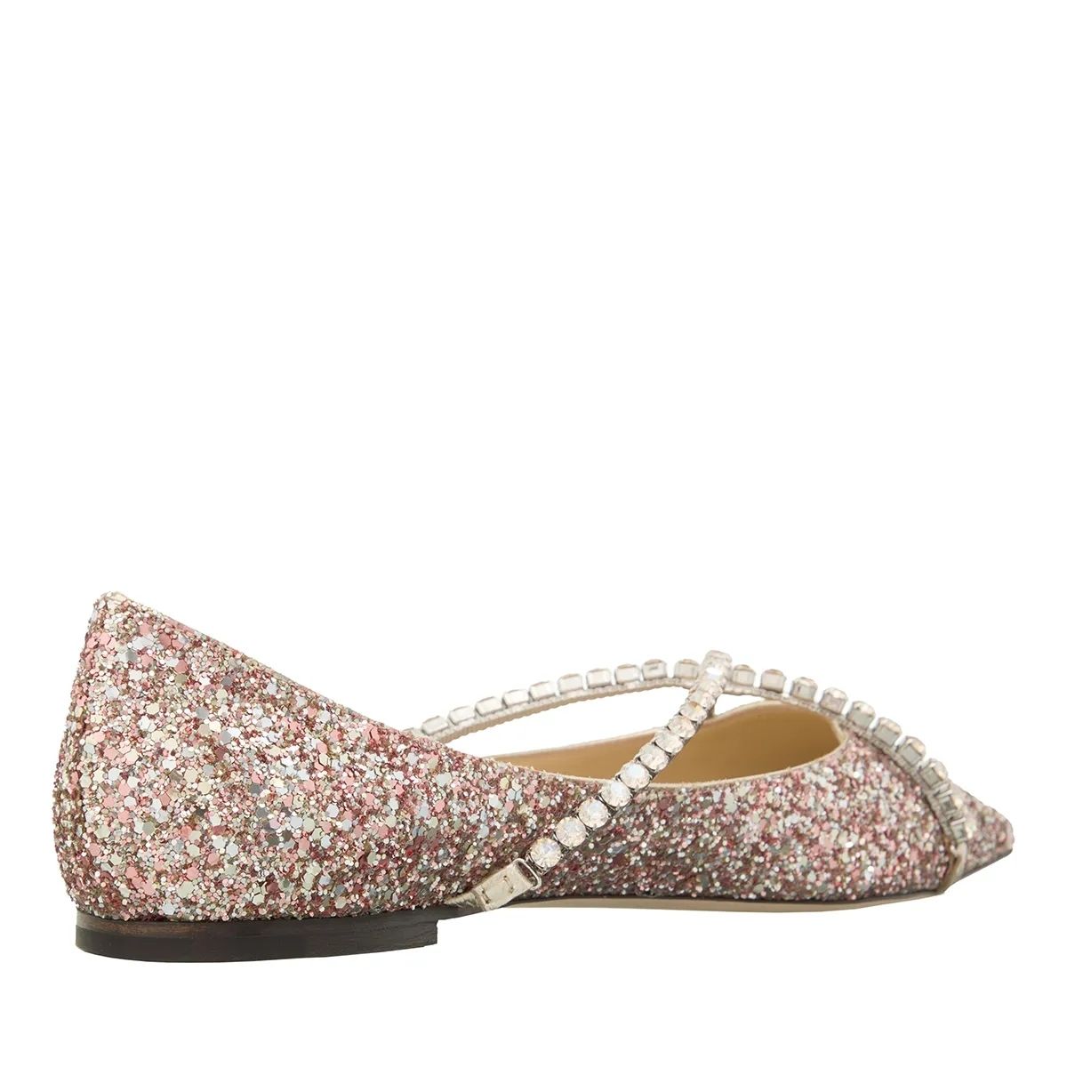 지미 추 발레리나 로즈 믹스 크리스탈 Jimmy Choo Ballerinas Woman Rose Mix / Crystal Honey                        Ballerina A0436400