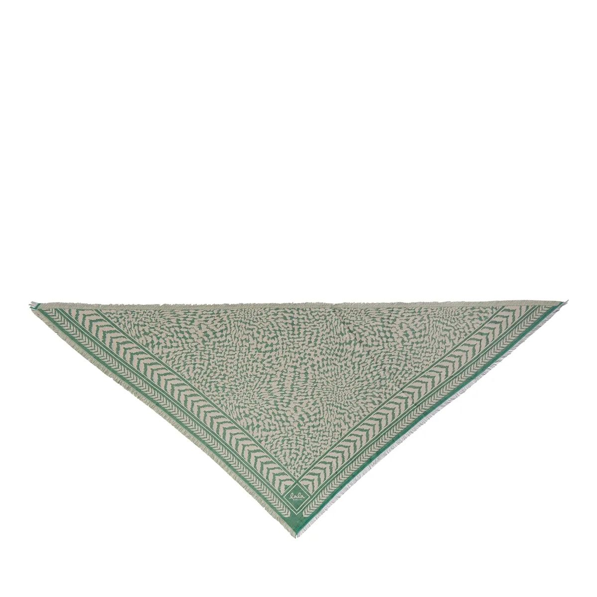 베를린 트라이앵글 Lala Berlin Triangle Anmye Green/Sand                        Wollschal A0386500