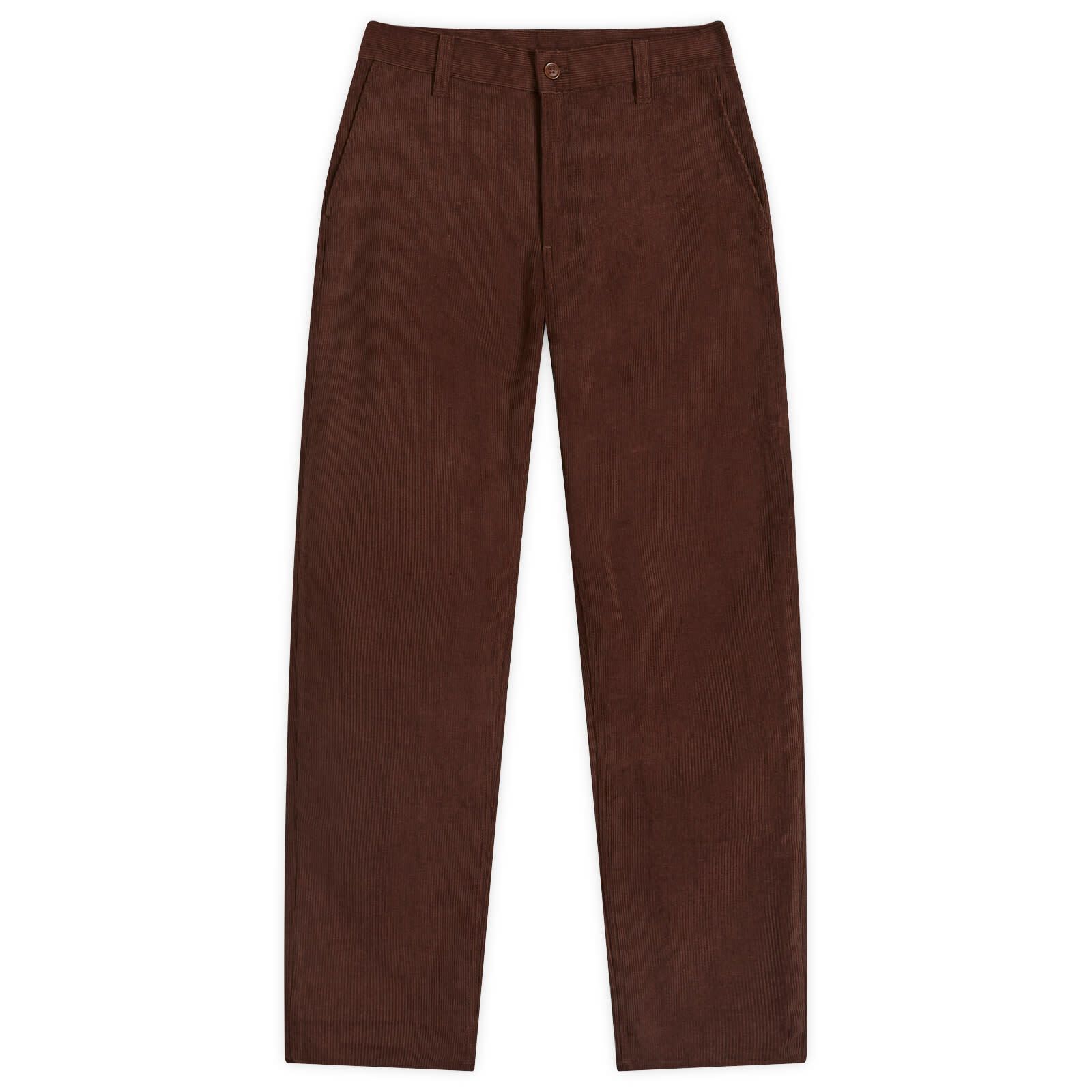 코듀로이 바지 Easy Alvin Cord Trousers 120286 Brown Cord