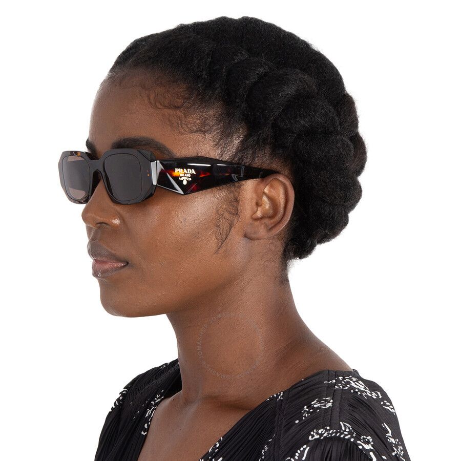브라운 여성 선글라스 Brown Rectangular Ladies Sunglasses PR 17WS 2AU8C1 49 Z-XFBEH
