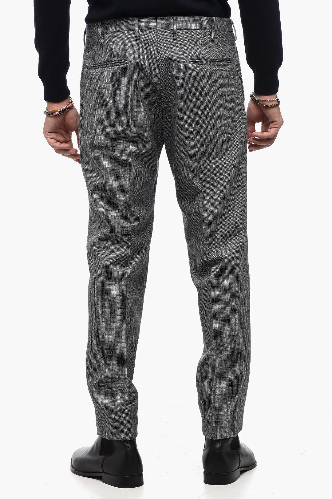 레귤러 버진 울 팬츠 Regular Waist Virgin Wool Pants 599975