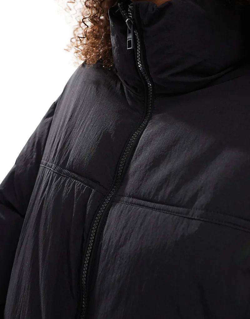 자켓 Schwarze, wattierte Jacke 207379884SCHWARZ