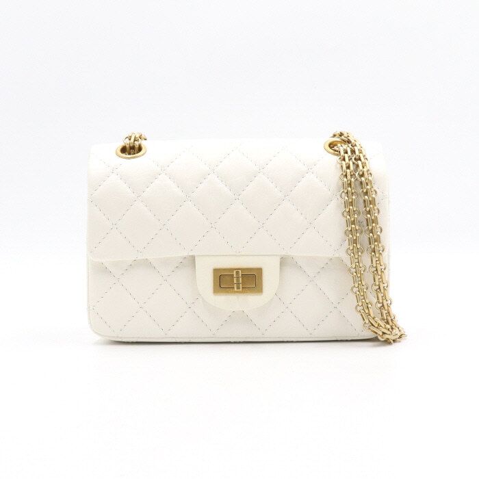 Chanel Space Charms Reissue 2.55 Flap Bag Quilted Canvas 226