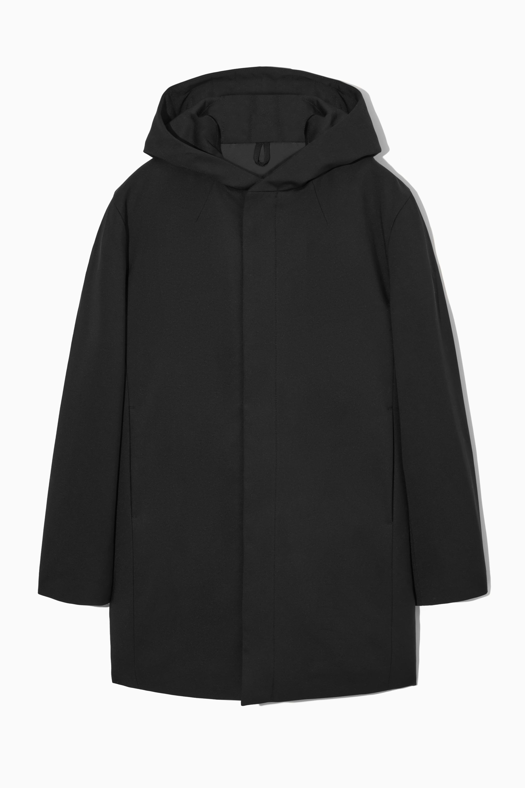 Hooded padded parka coat on sale