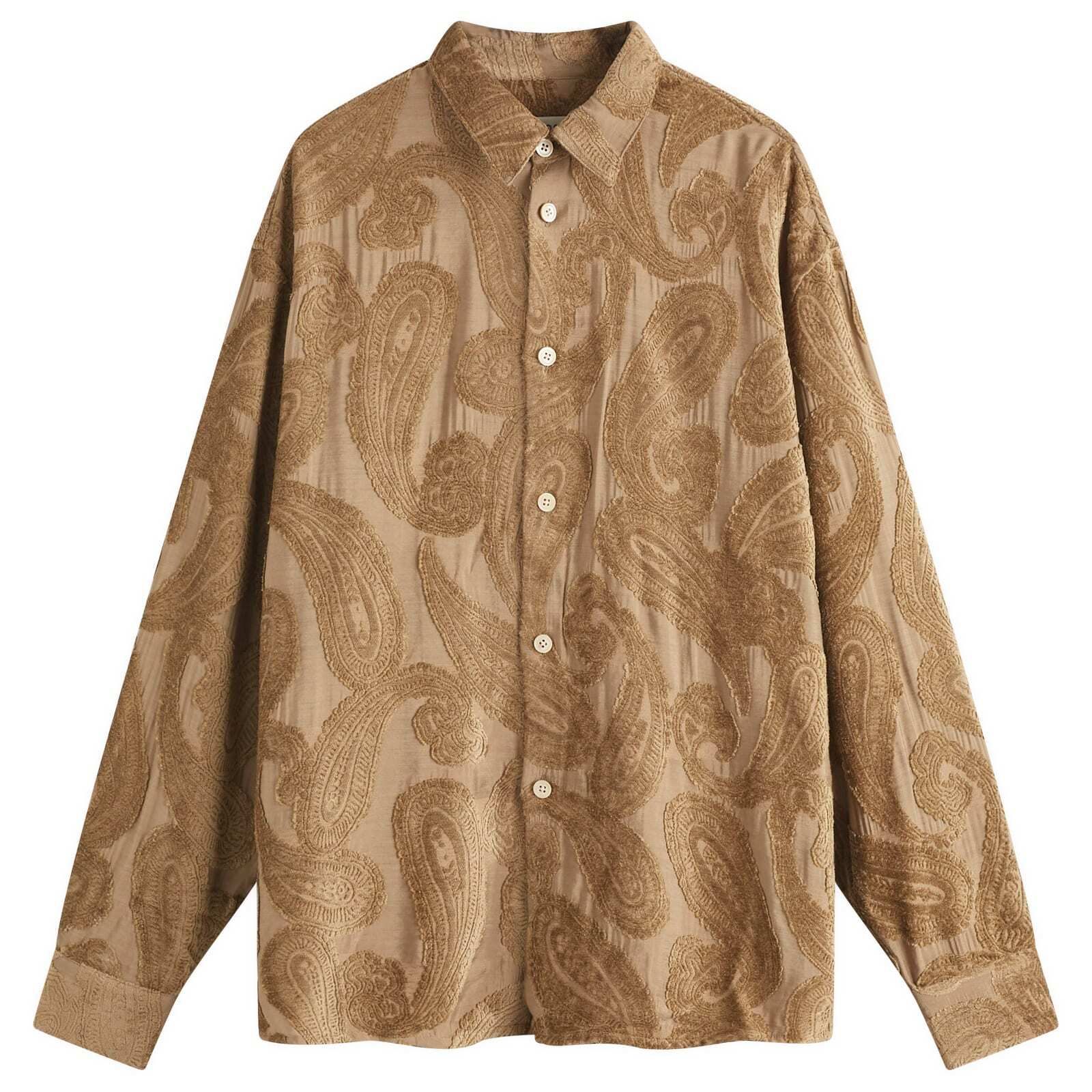 셔츠 Derbin Shirt 128-12607-152 Velvet Paisley