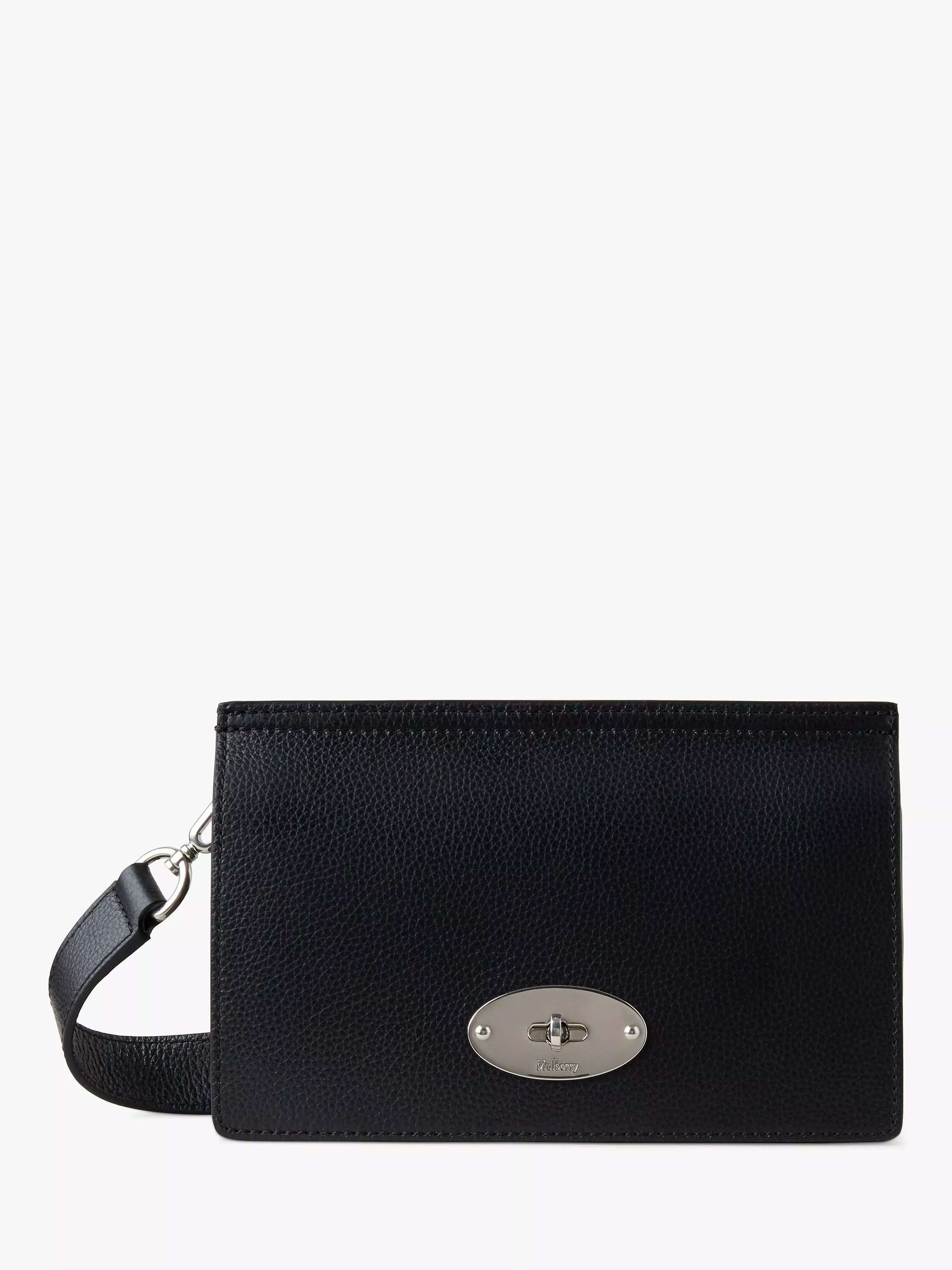 웨스트 스몰 클래식 가죽 크로스백 가방 블랙 East West Antony Small Classic Grain Leather Crossbody Bag, Black 111159113 Black