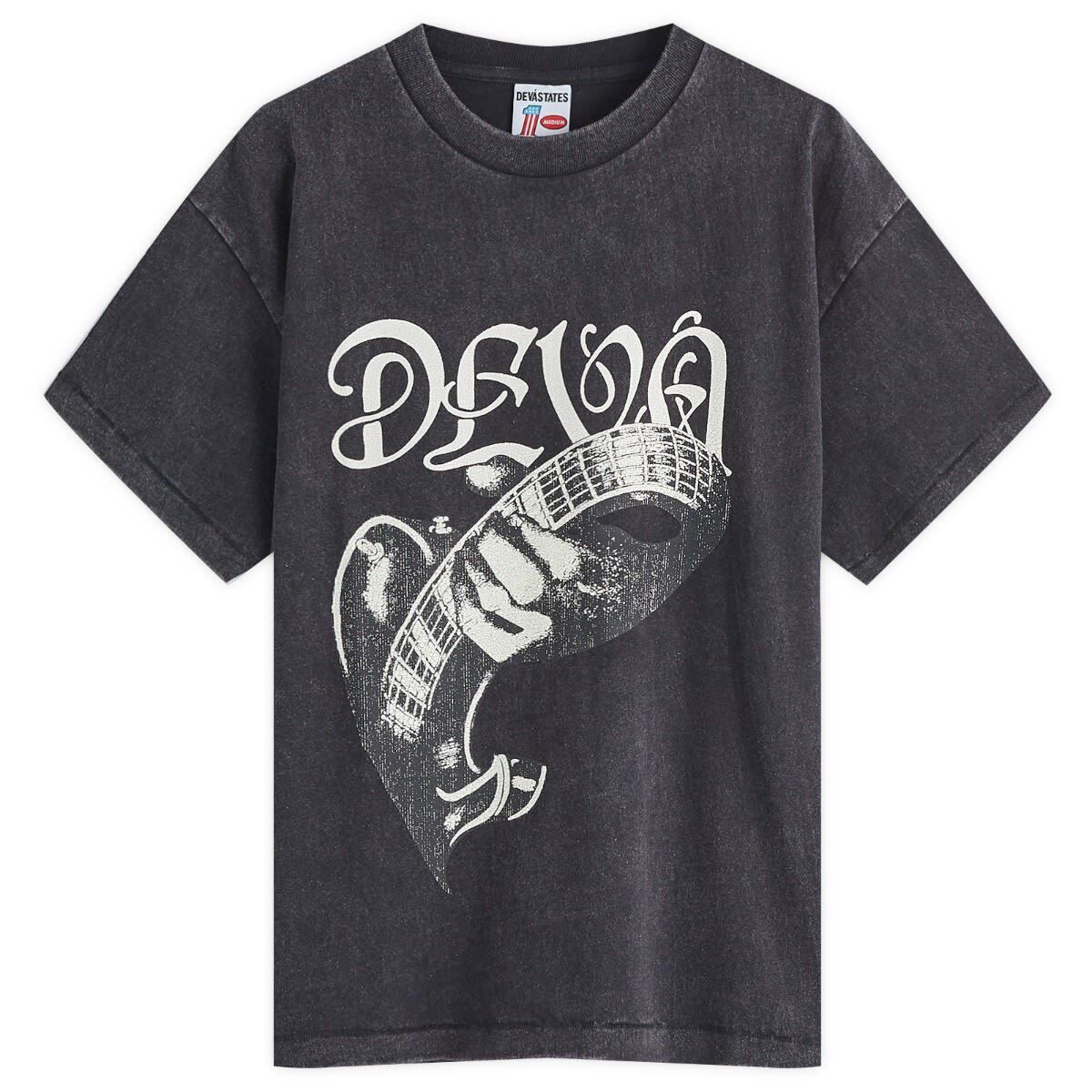 랩소디 티셔츠 Rhapsody T-Shirt DSA2WB212F24 Washed Black