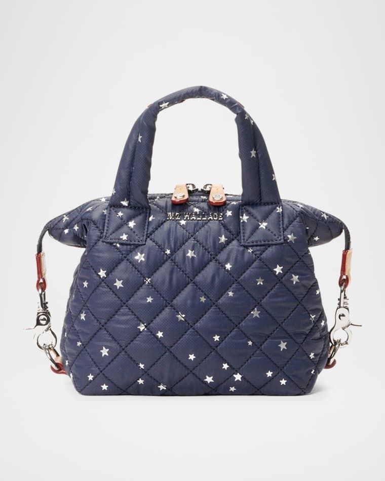 마이크로 퀼티드 가방 Sutton Micro Star-Print Quilted Top-Handle Bag prod276392541MULTI