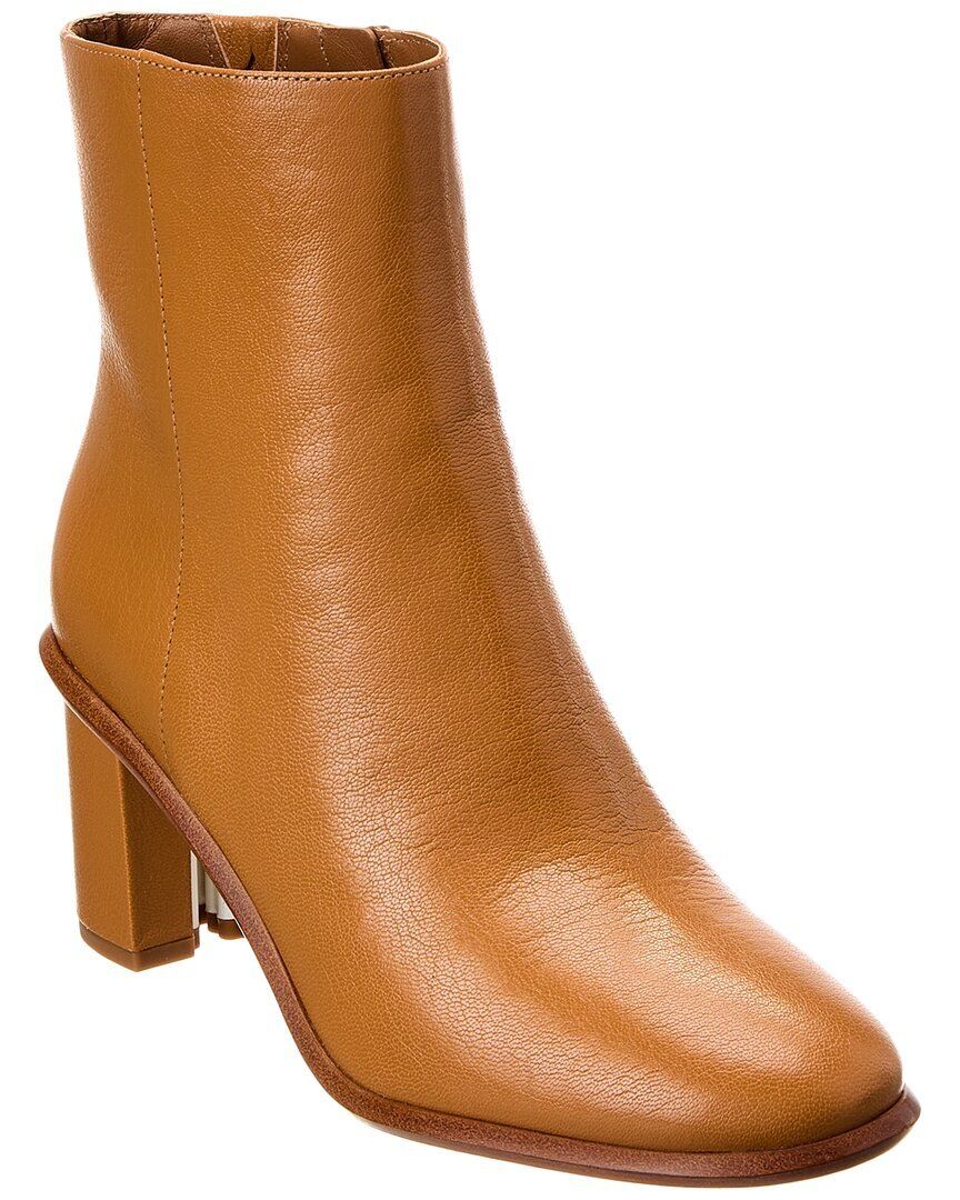 토리 버치 힐 가죽 부티 Tory Burch Brooke Stamped Heel Leather Bootie 1311989925