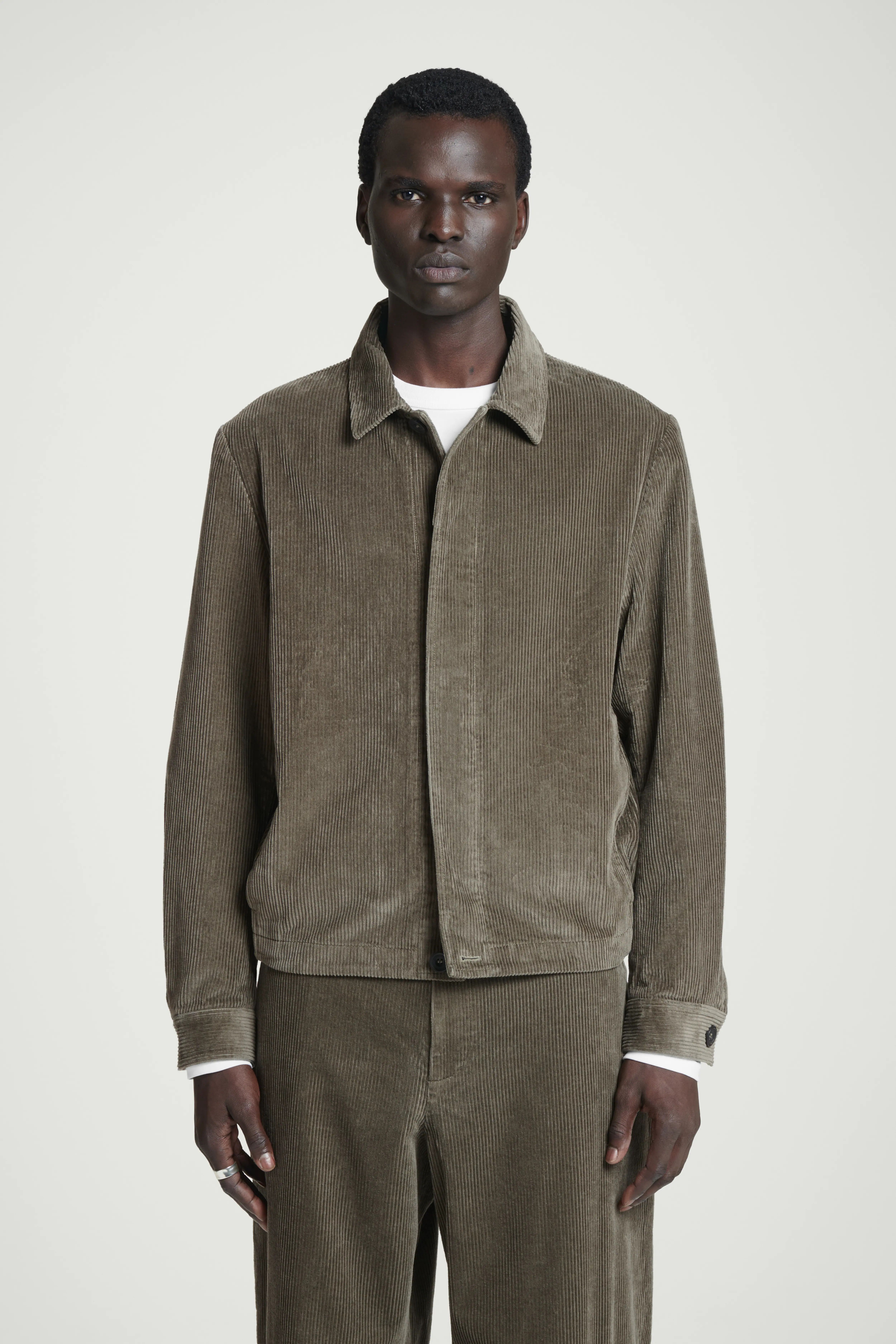 릴렉스 오버셔츠 RELAXED COTTON-CORDUROY OVERSHIRT 1241650002
