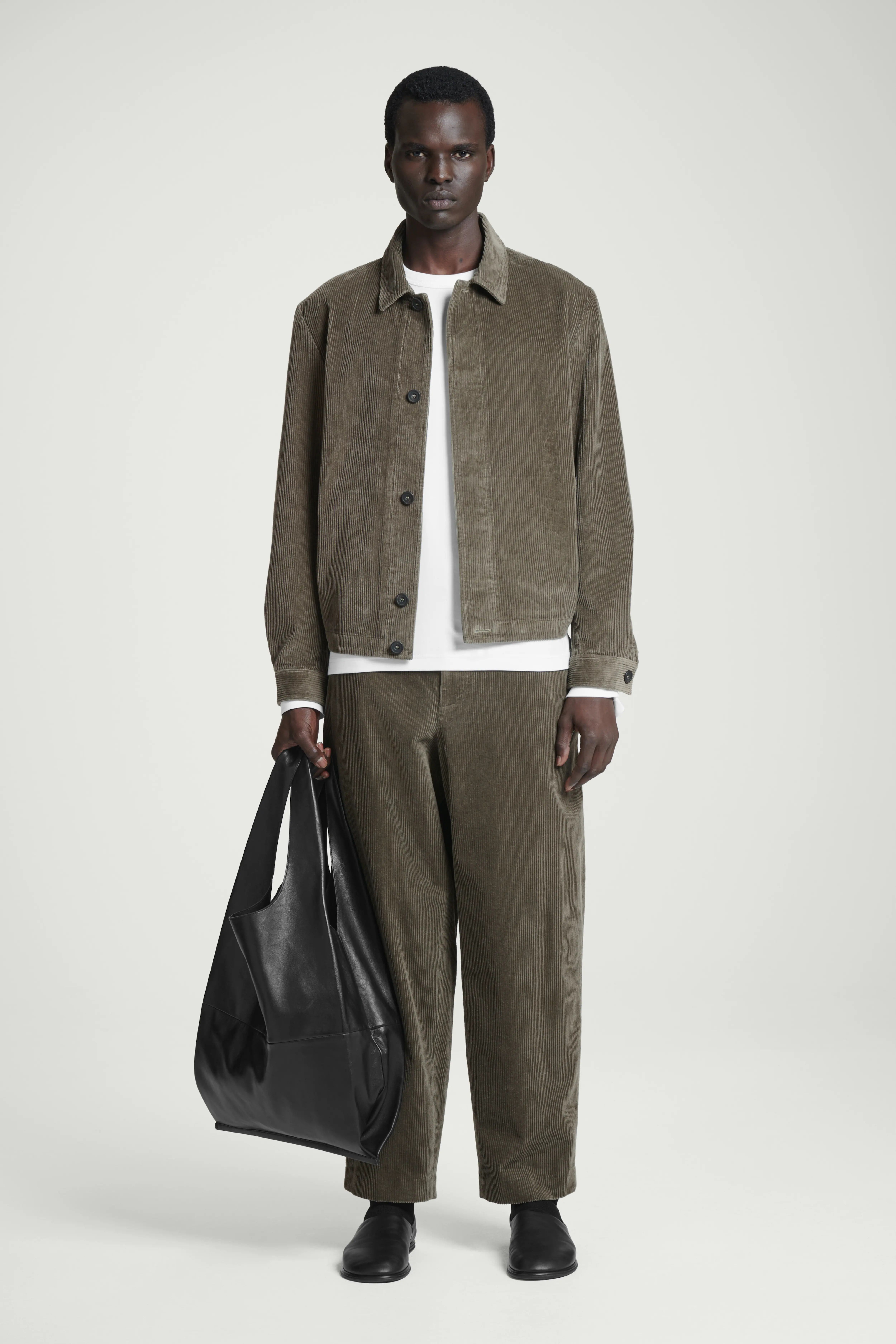 릴렉스 오버셔츠 RELAXED COTTON-CORDUROY OVERSHIRT 1241650002