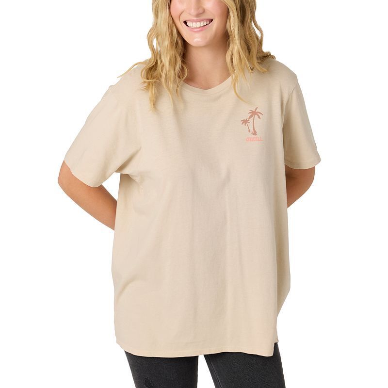오버사이즈 브리스 티셔츠 Juniors' Oversized Beachside Bliss T-Shirt 19710475 Cement